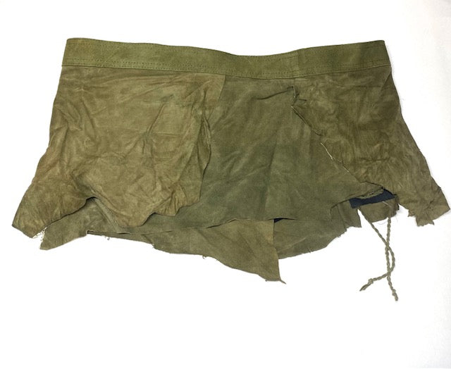 Leather Mini Pocket Warrior Skirt