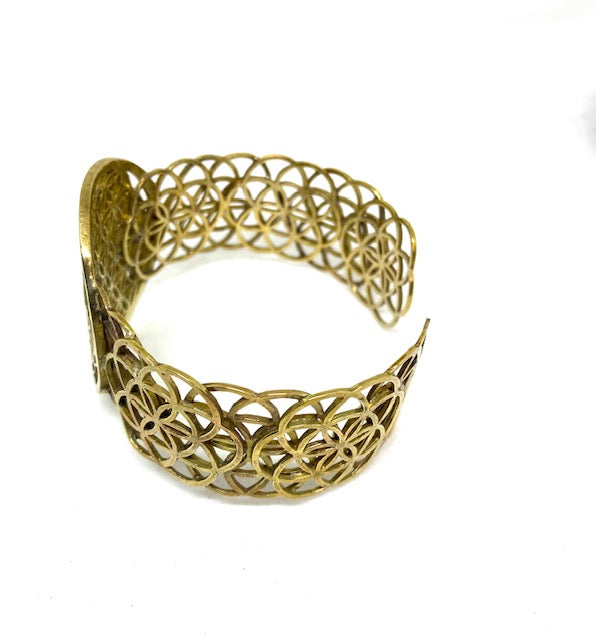 Double Yantra Sacred Cuff