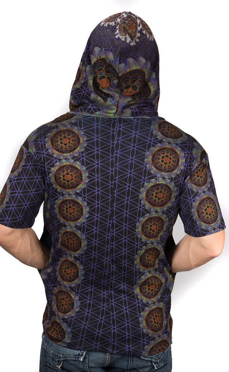 MR420P Print Hood Tee Lucid - Mishu Boutique