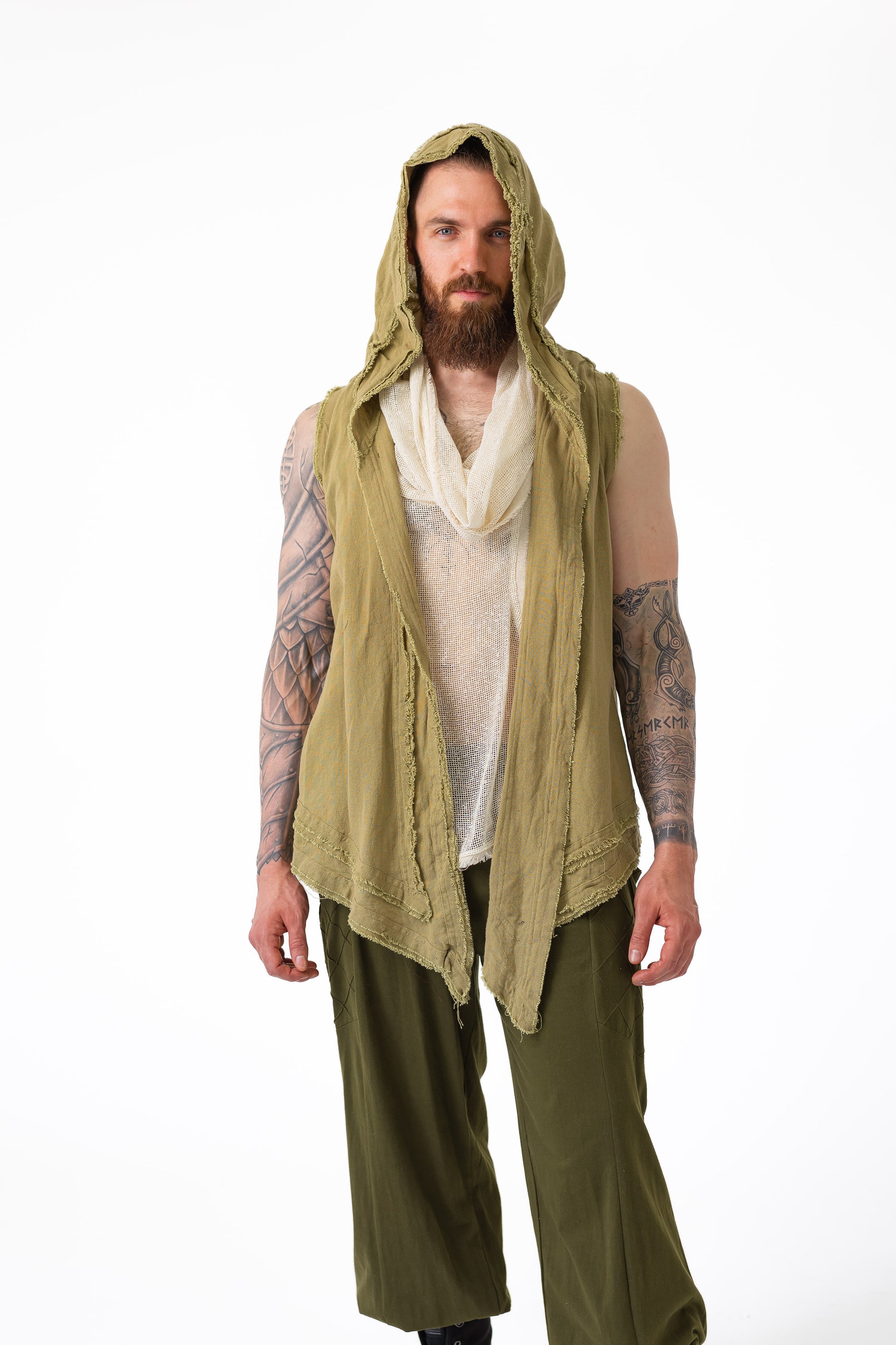 Boho Prince Vest Forest Green / XXL