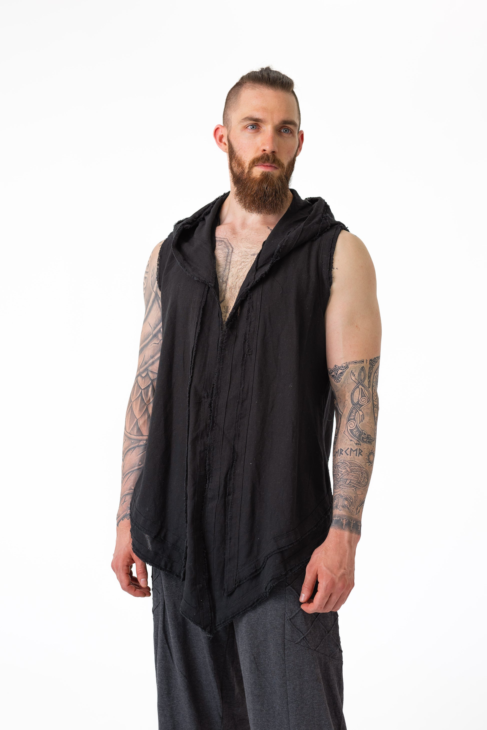 Boho Prince Vest Black / M