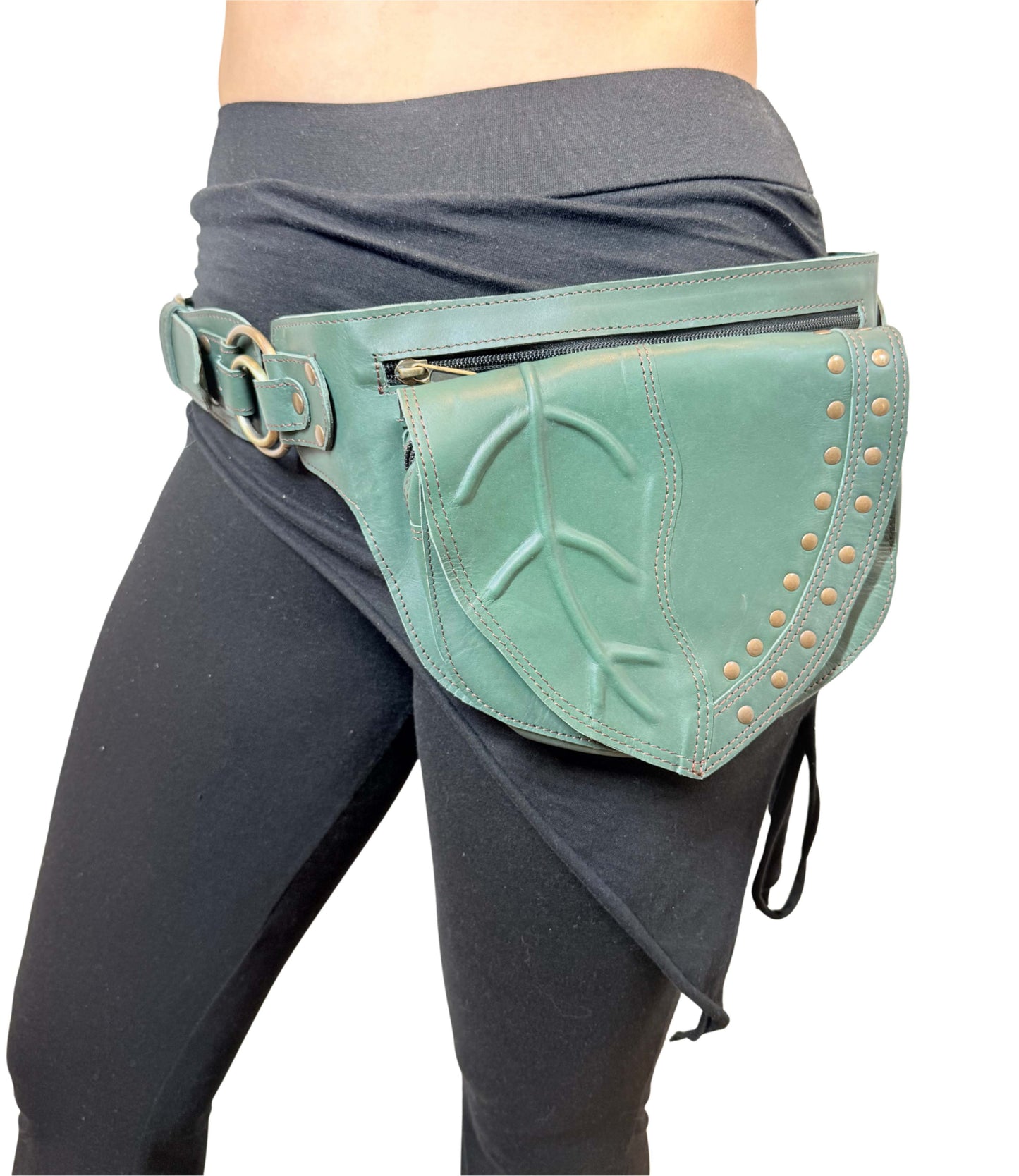 Mini Maple Leather Belt