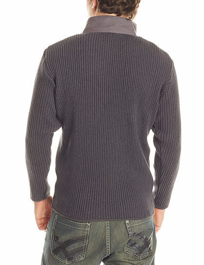 MR409 Ribbed Sweater - Mishu Boutique