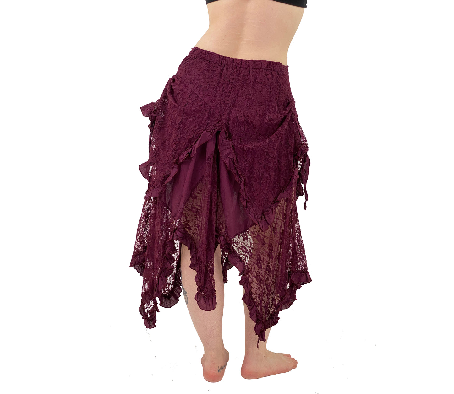 Lace Petal Skirt