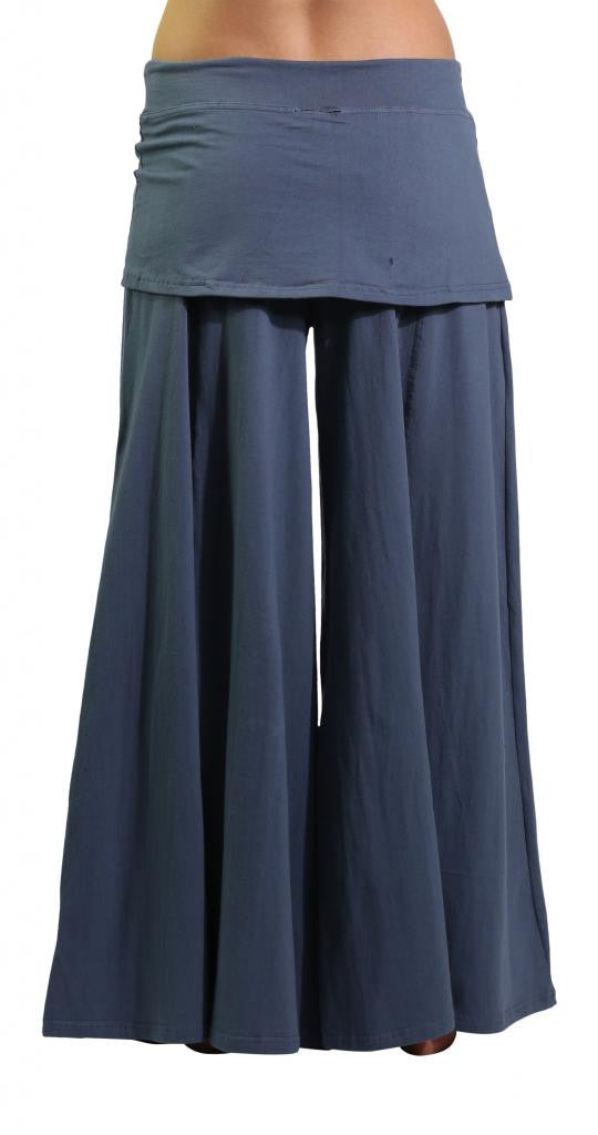 M115 Rouched Skirt Boho Pants - Mishu Boutique