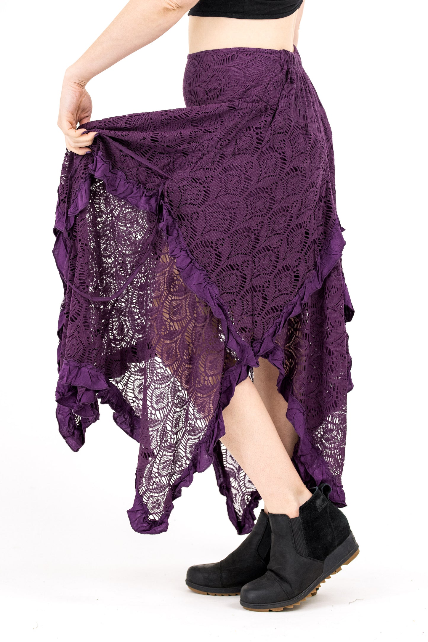 Crochet Petal Skirt