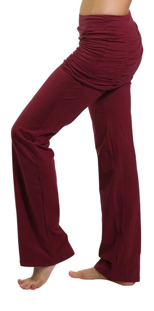 M114 Ruched Skirt Yoga Pant - Mishu Boutique