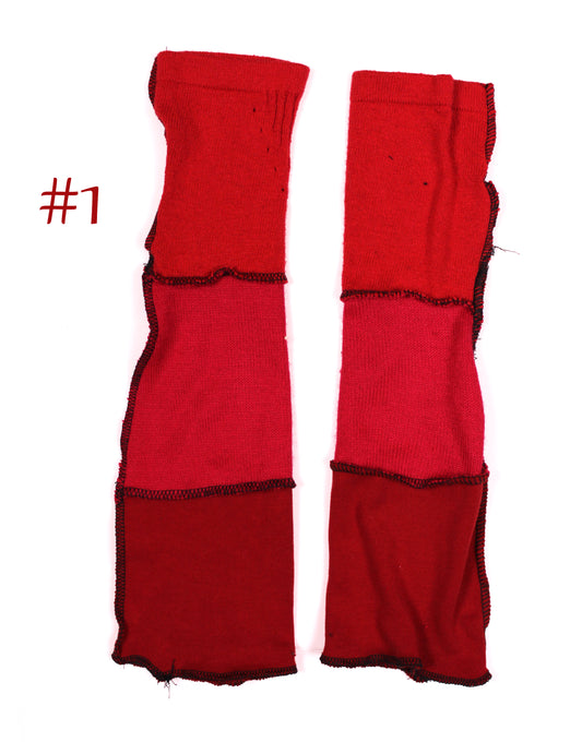 Red Arm Warmers - Tayissa