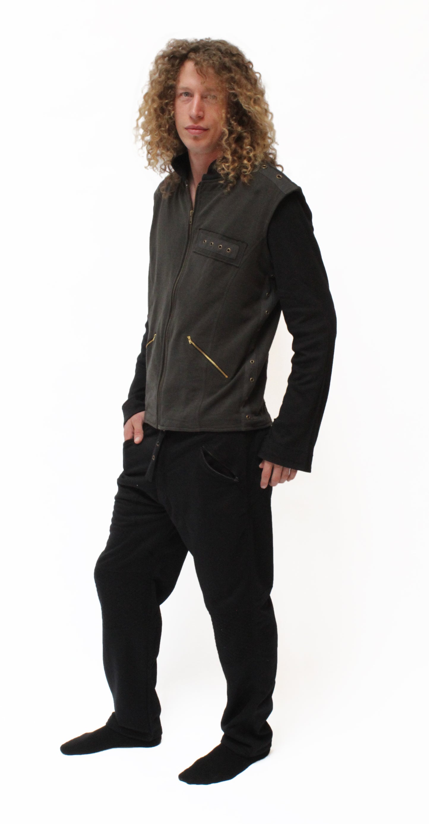 MR306 Vest Jacket - Mishu Boutique