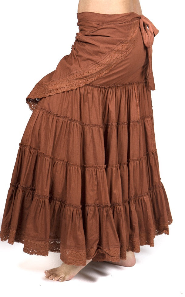 MM100 Gypsy Wrap Skirt - Mishu Boutique