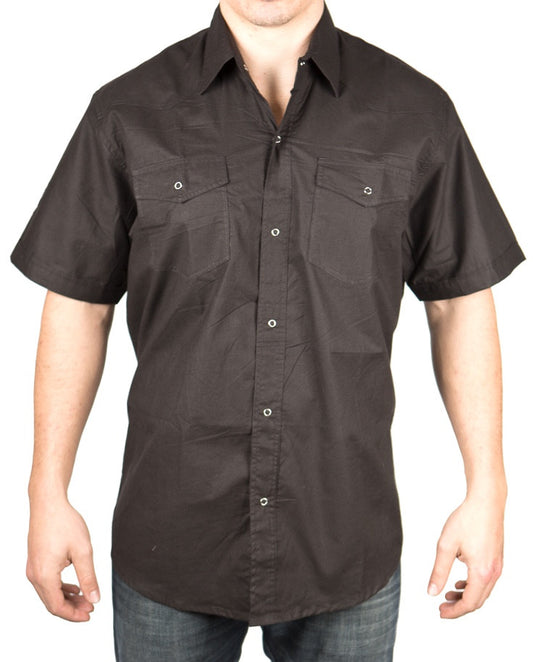 MR418 Retro Snap Shirt - Mishu Boutique