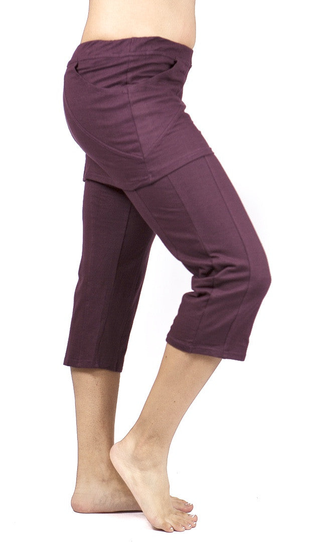 M167 Skirted Yoga Pants - Mishu Boutique