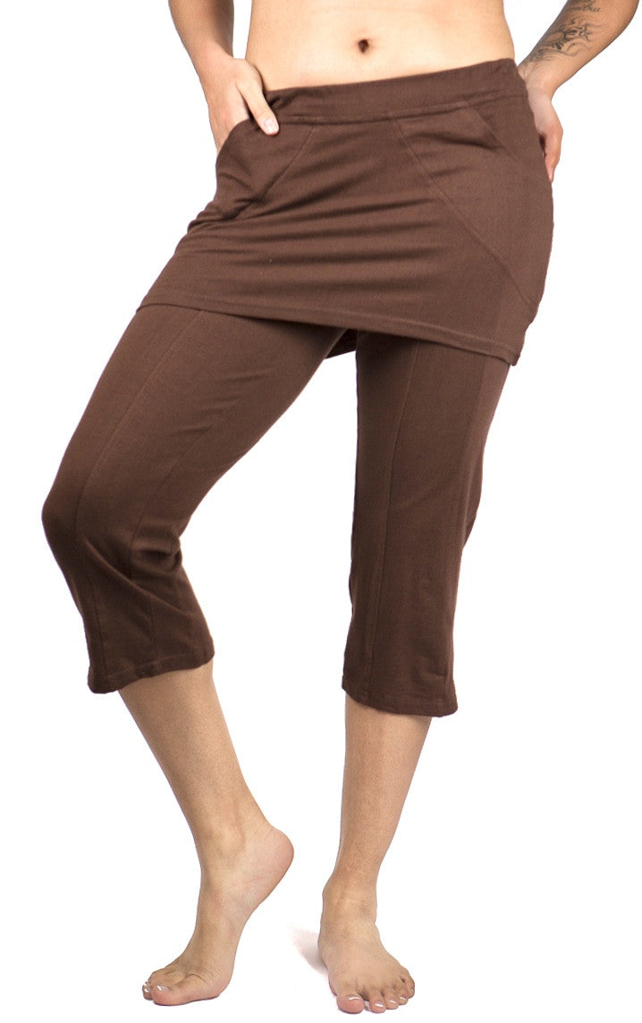 M167 Skirted Yoga Pants - Mishu Boutique