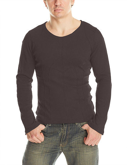MR415-S Long Sleeve Pintex Shirt - Mishu Boutique